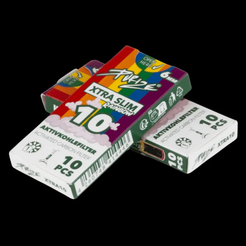 10 PURIZE® XTRA Slim Size I Rainbow - 420Strainz