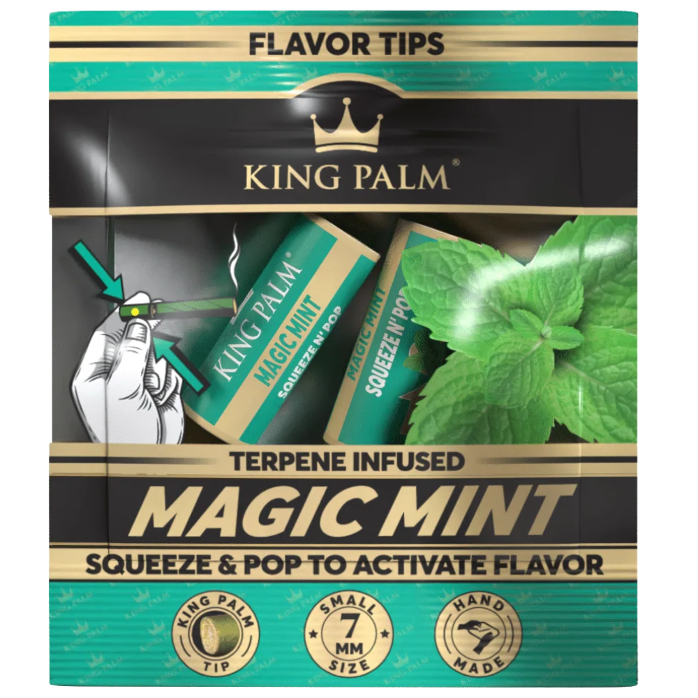 King Palm Magic Mint – 2 Filter (7 mm) - 420Strainz