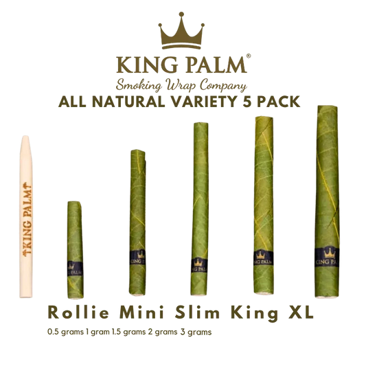 King Palm 5 Variety Pack (verschiedene Größen) - 420Strainz
