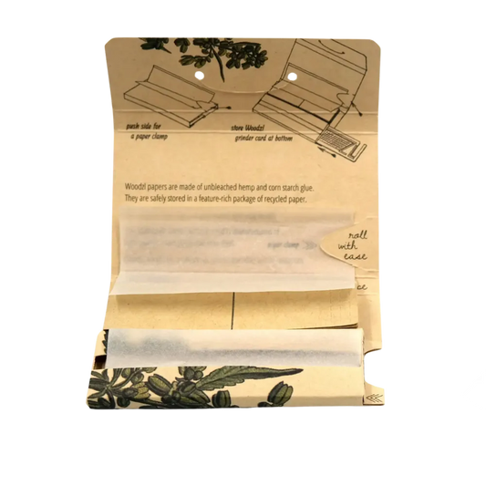 WOODZL 1 1/4 Sticky Papers & Tips – Short Edition - 420Strainz