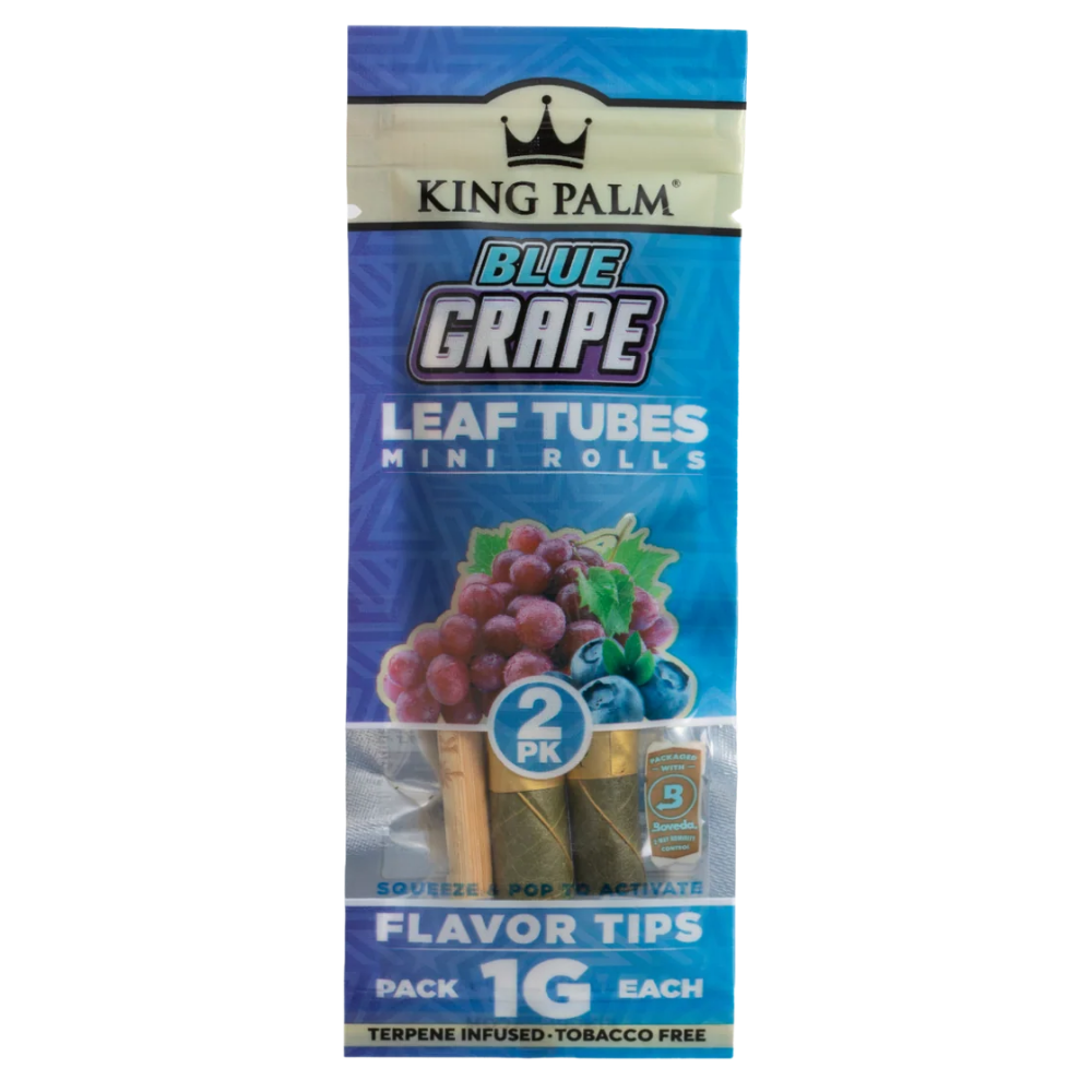 King Palm Blue Grape – 2 Mini Rolls - 420Strainz