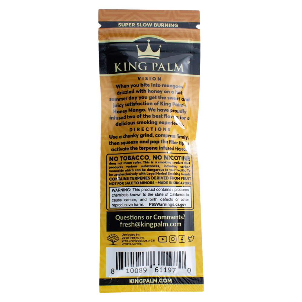 King Palm Honey Mango – 2 Mini Rolls - 420Strainz