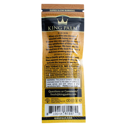 King Palm Honey Mango – 2 Mini Rolls - 420Strainz