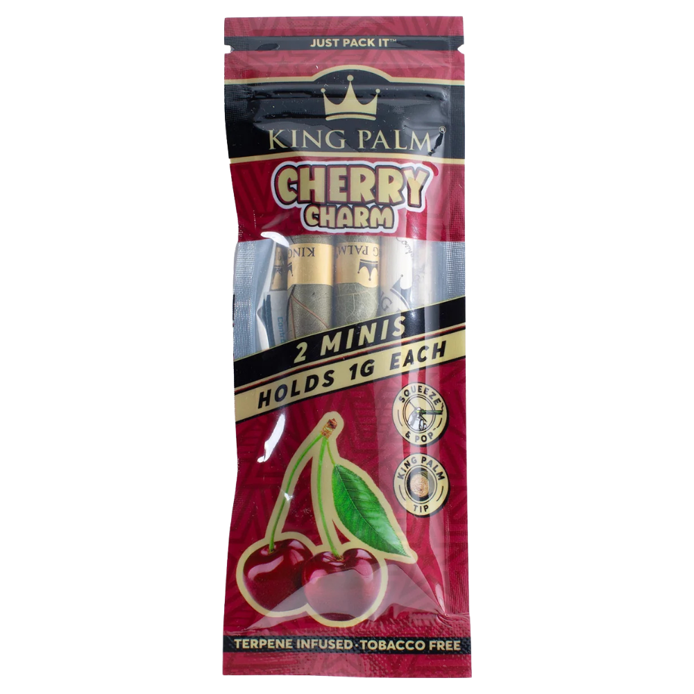 King Palm Cherry Charm – 2 Mini Rolls - 420Strainz