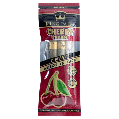 King Palm Cherry Charm – 2 Mini Rolls - 420Strainz