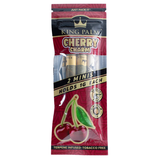 King Palm Cherry Charm – 2 Mini Rolls - 420Strainz