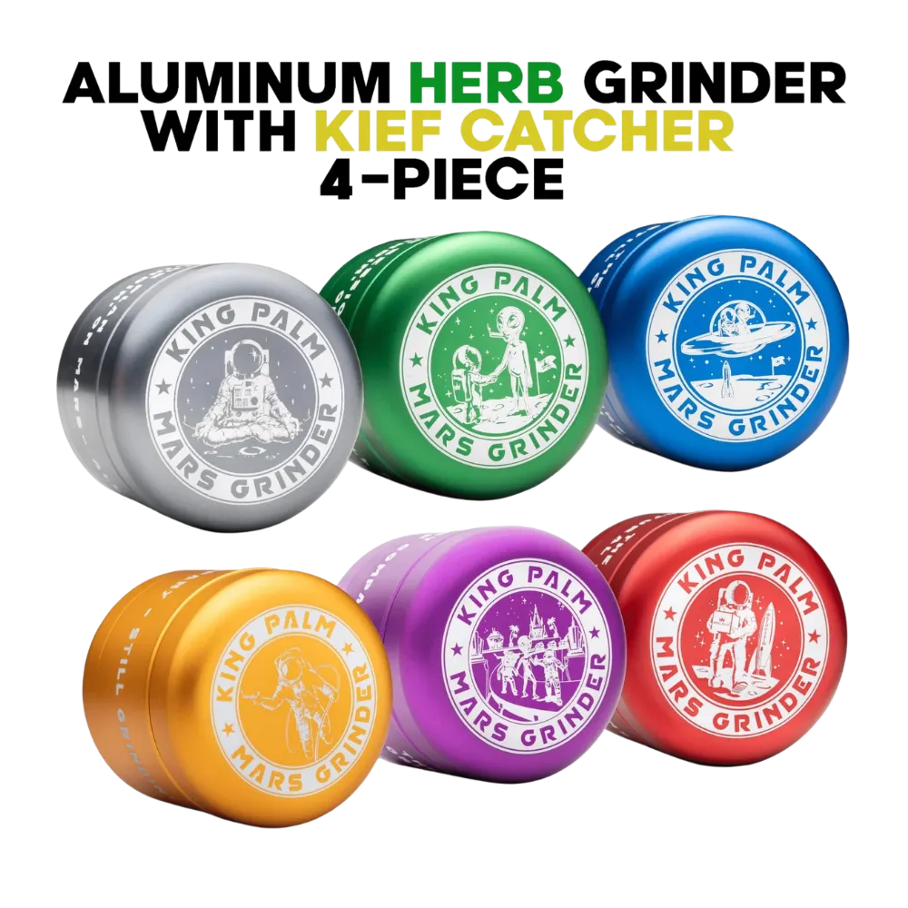 Mars Grinder – Kief Catcher Edition - 420Strainz