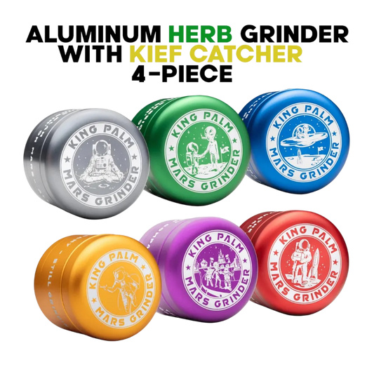 Mars Grinder – Kief Catcher Edition - 420Strainz