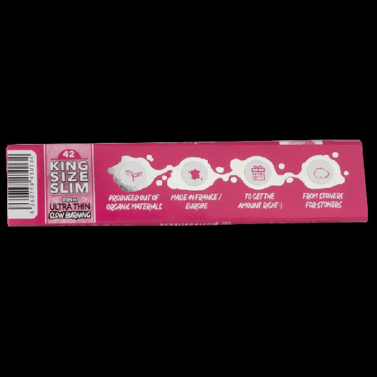 PURIZE® Longpapers | King Size Slim | Pink - 420Strainz