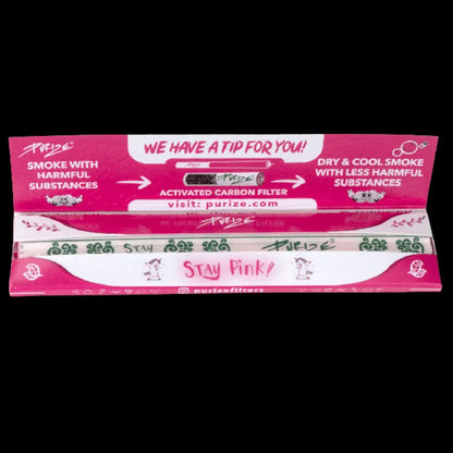 PURIZE® Longpapers | King Size Slim | Pink - 420Strainz