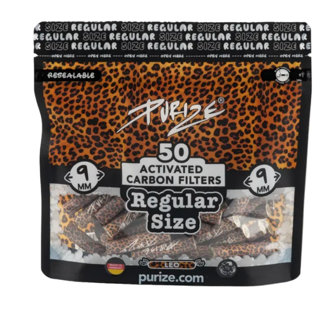 50 PURIZE® Regular Size - Leopard