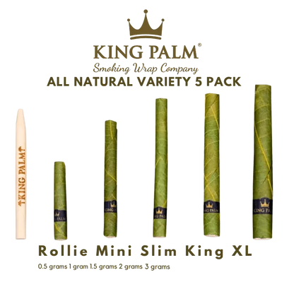 King Palm 5 Variety Pack (verschiedene Größen) - 420Strainz