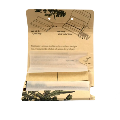 WOODZL 1 1/4 Sticky Papers & Tips – Short Edition - 420Strainz